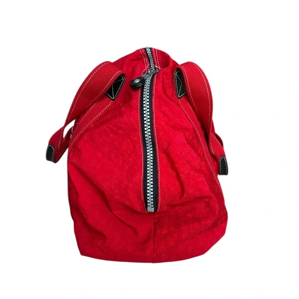 Kipling Red Tote Weekender Bag - Picture 7 of 14